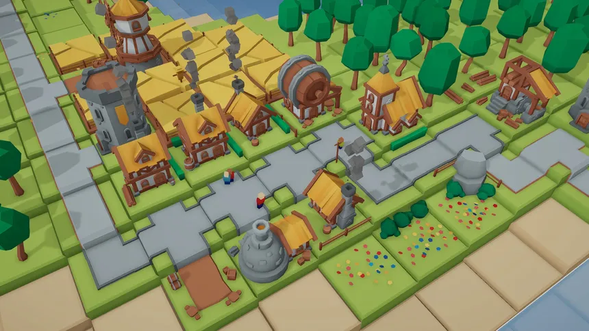 Скриншот 1 к игре Mini Worlds