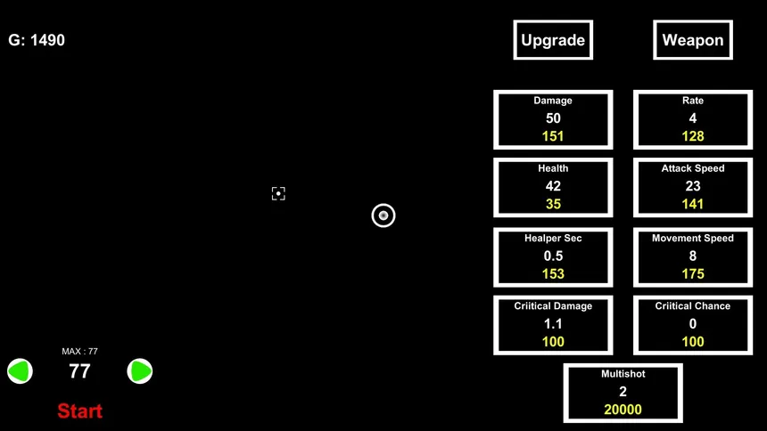 Скриншот 2 к игре EasySimple2DShootingGame