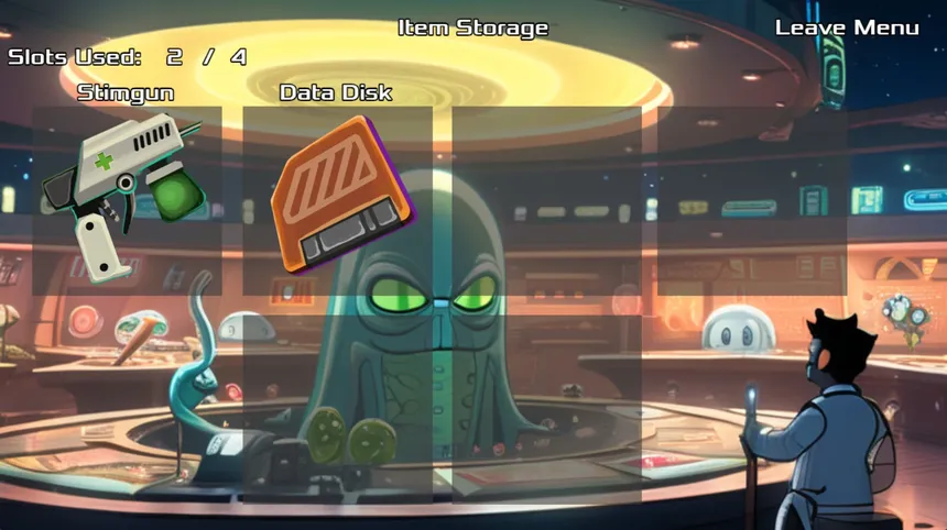 Скриншот 2 к игре Intergalactic Storage Clearance