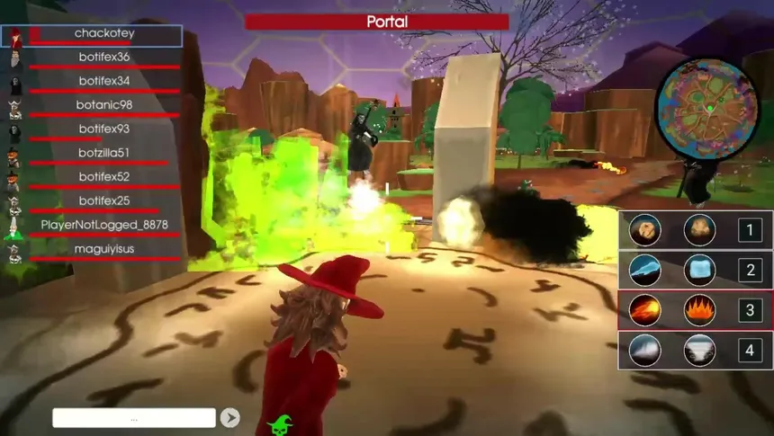 Скриншот 1 к игре Arcane spark