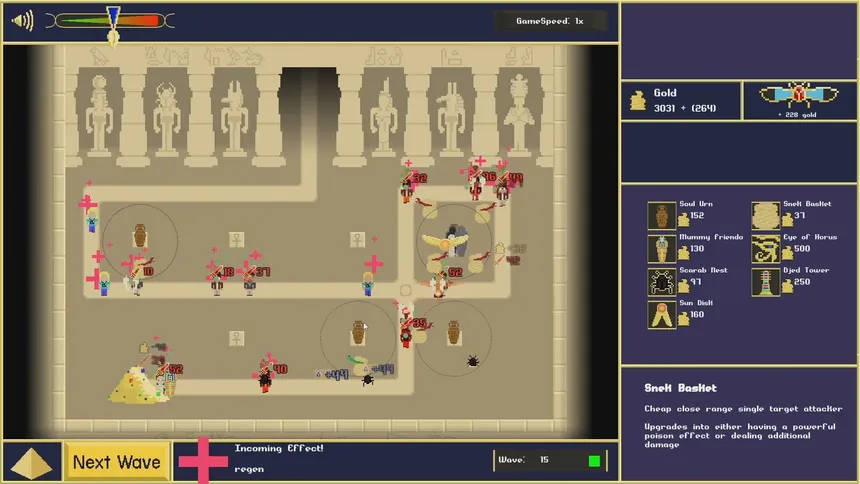 Скриншот 3 к игре Pharaoh's Purse