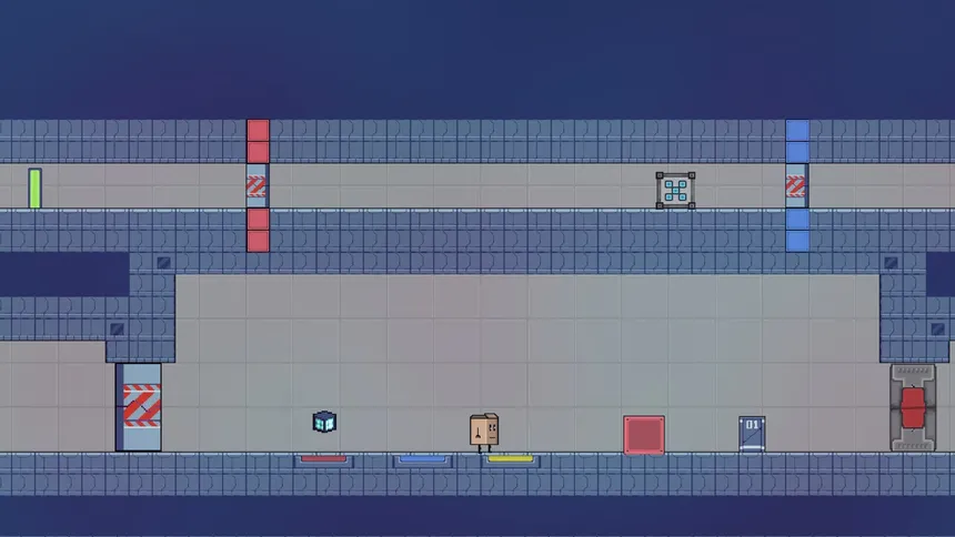 Скриншот 1 к игре Block Bot: Puzzle Journey