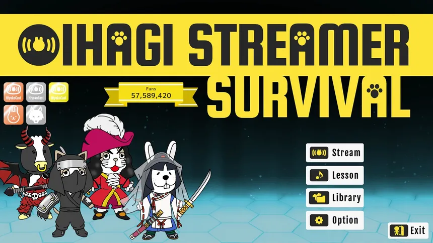 Скриншот 1 к игре OIHAGI STREAMER SURVIVAL