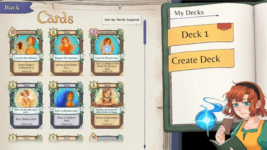 Скриншот 4 к игре Cards of Heart