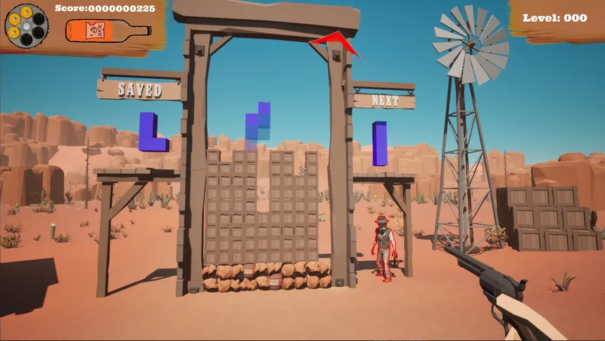 Скриншот 2 к игре Guntris