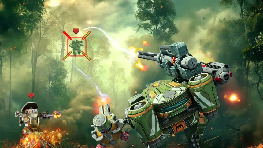 Скриншот 3 к игре Mech Wars Online Robot Battles