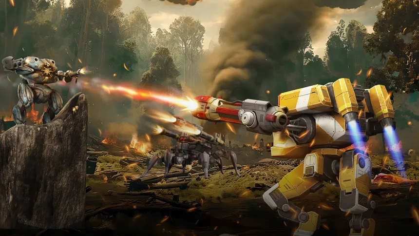 Скриншот 4 к игре Mech Wars Online Robot Battles
