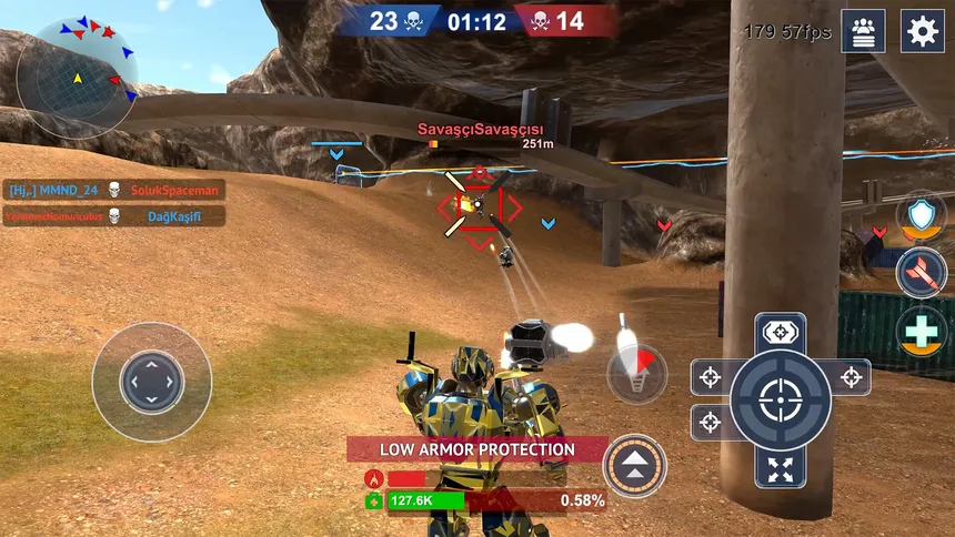 Скриншот 5 к игре Mech Wars Online Robot Battles