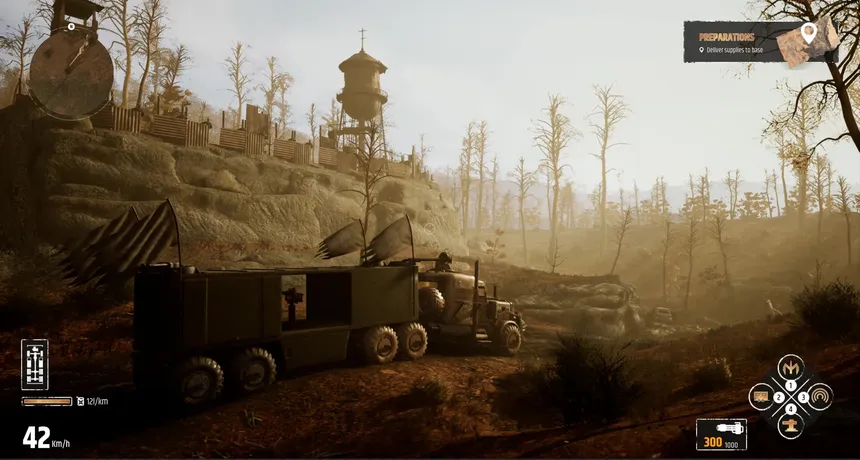 Скриншот 4 к игре Dust & Diesel: Deadland Delivery