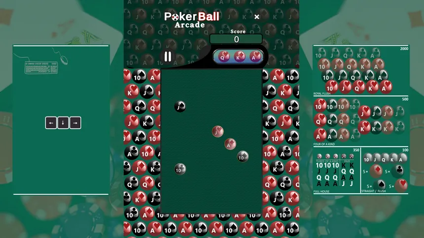 Скриншот 1 к игре PokerBall