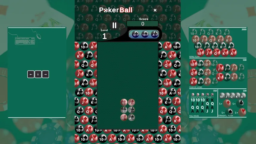 Скриншот 2 к игре PokerBall