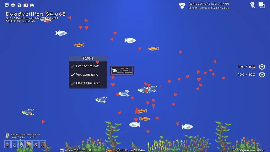 Скриншот 5 к игре Peacequarium