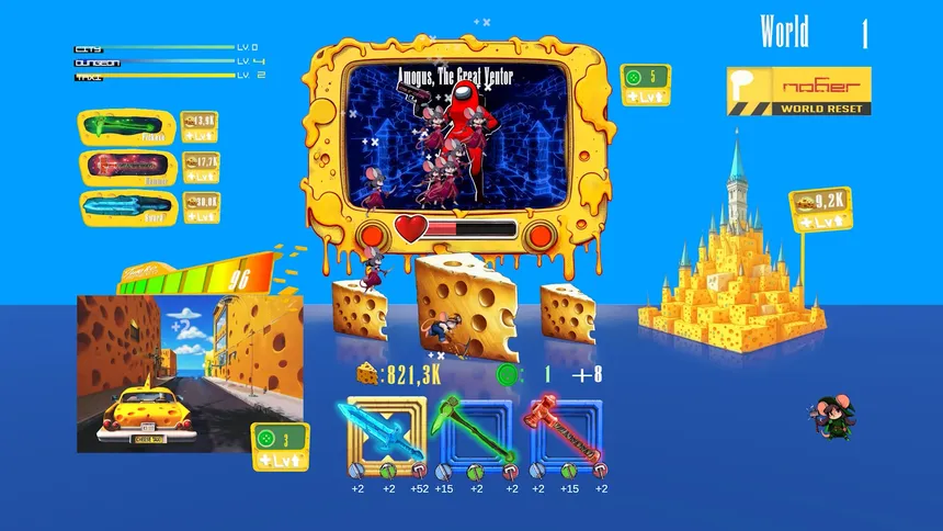Скриншот 4 к игре Cheese Co-op Clicker Simulator