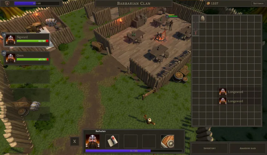 Скриншот 1 к игре Barbarian Outpost