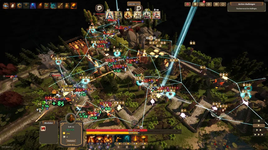 Скриншот 1 к игре Twisted Tower Tactics