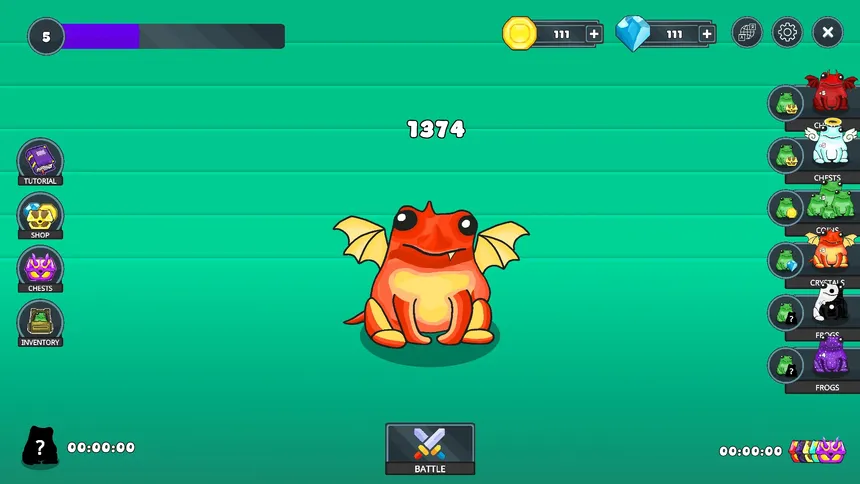 Скриншот 2 к игре Frogs