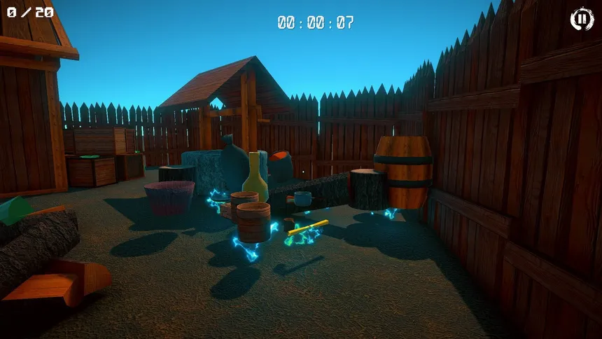 Скриншот 1 к игре 3D PUZZLE - Courtyard