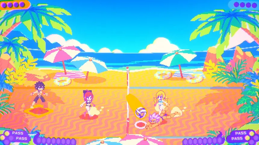 Скриншот 1 к игре FAIRY TAIL: Beach Volleyball Havoc