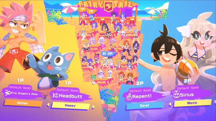 Скриншот 4 к игре FAIRY TAIL: Beach Volleyball Havoc