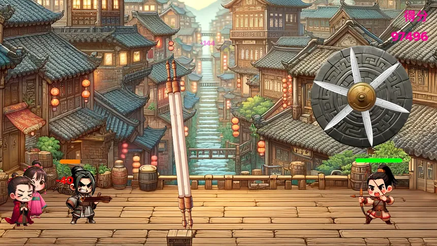 Скриншот 4 к игре Dynasty's Defender: The Scroll's Curse