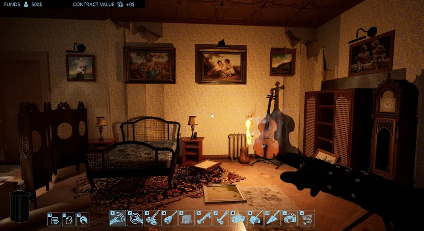 Скриншот 1 к игре Haunted House Renovator: Prologue
