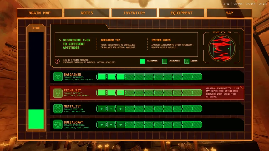 Скриншот 3 к игре MINDFLUX: Dead Man Walking