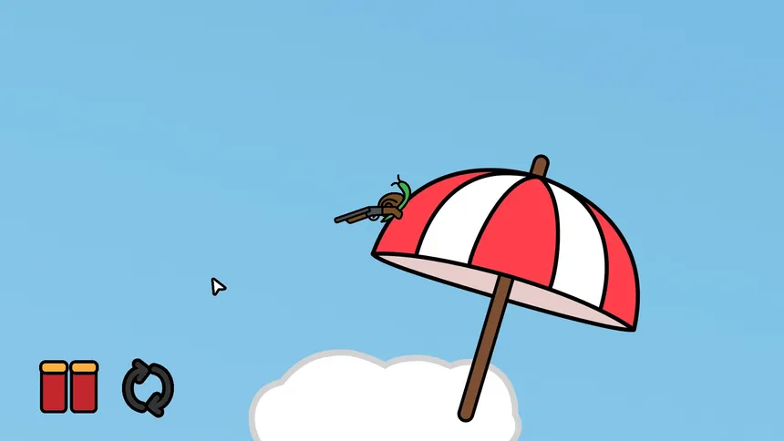Скриншот 1 к игре Snail With a Shotgun
