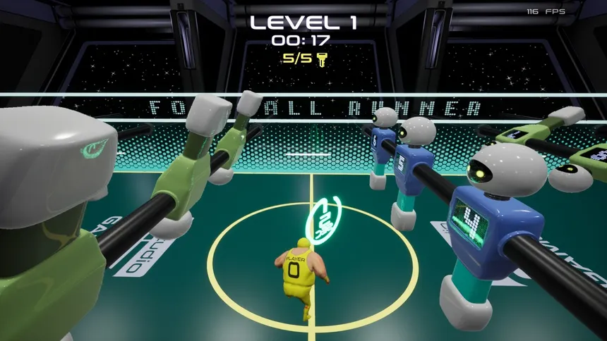 Скриншот 3 к игре FOOSBALL RUNNER