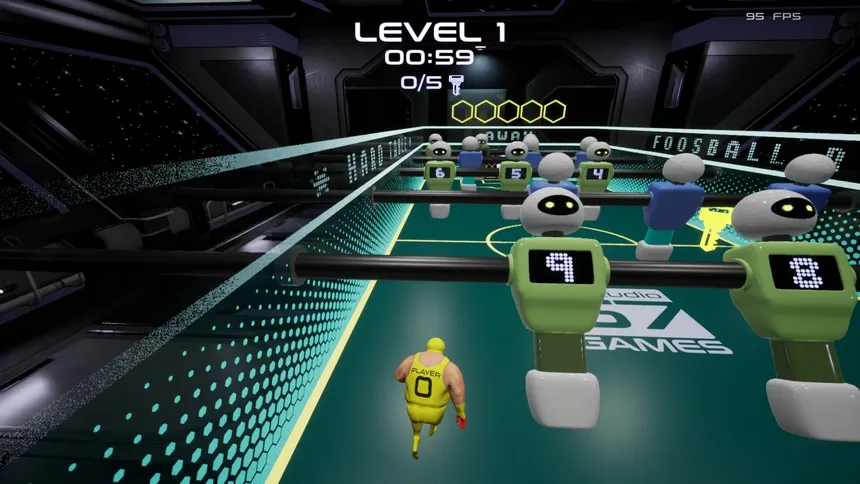 Скриншот 4 к игре FOOSBALL RUNNER
