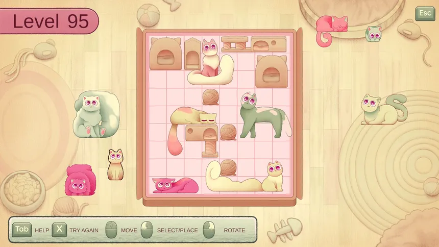 Скриншот 6 к игре Fit My Cat
