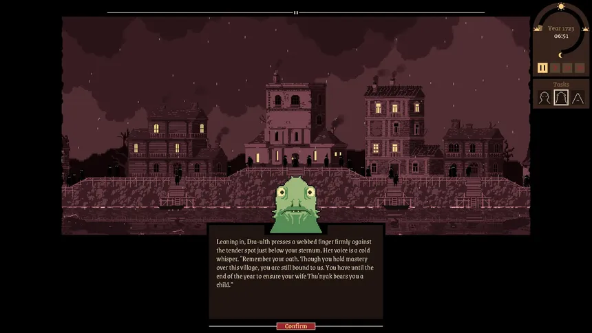Скриншот 1 к игре Marry a Deep One: Innsmouth Simulator