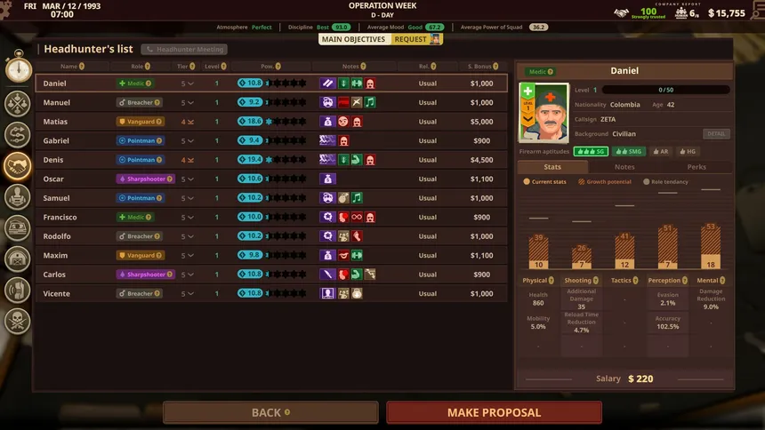 Скриншот 5 к игре Private Military Manager: Prologue