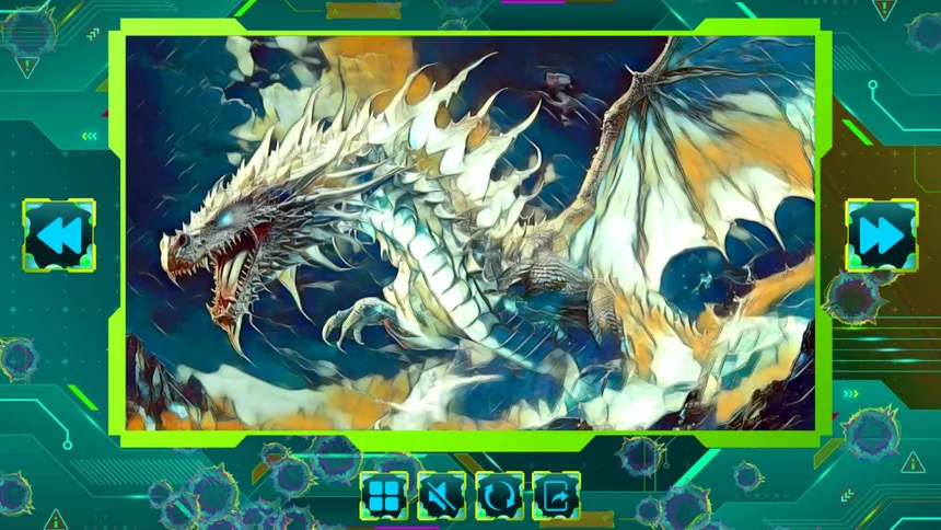 Скриншот 2 к игре Twizzle Puzzle: Dragons