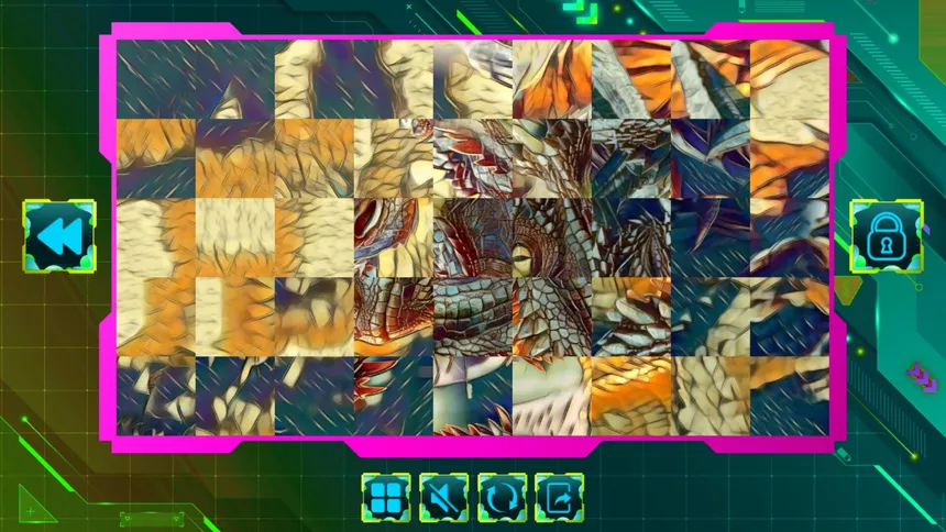 Скриншот 3 к игре Twizzle Puzzle: Dragons
