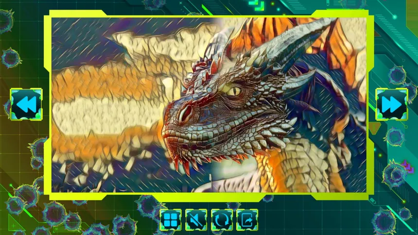 Скриншот 4 к игре Twizzle Puzzle: Dragons