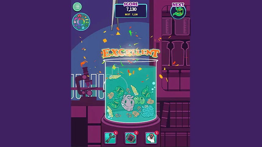 Скриншот 4 к игре 臓器ゲーム-MergePuzzle-