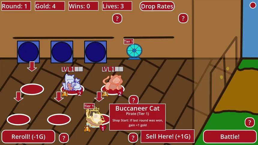 Скриншот 1 к игре Cat Clash