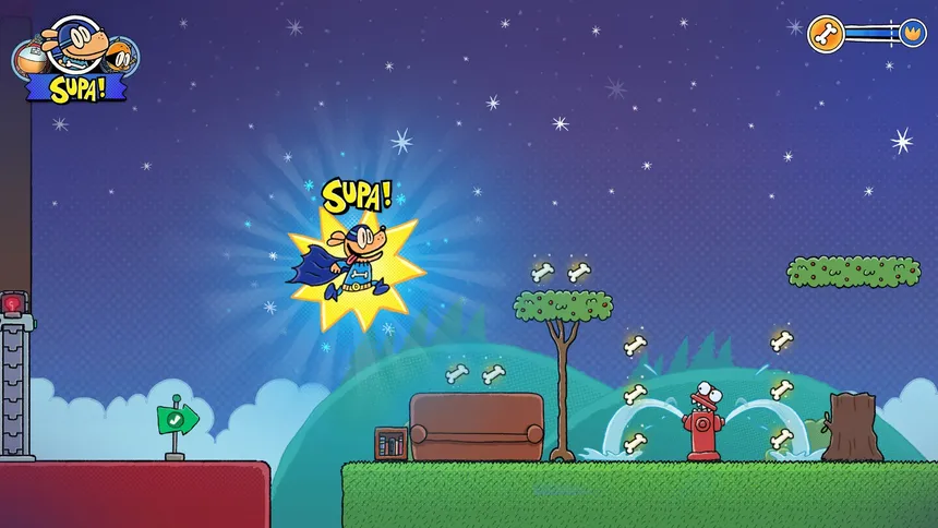 Скриншот 8 к игре Dog Man: Mission Impawsible
