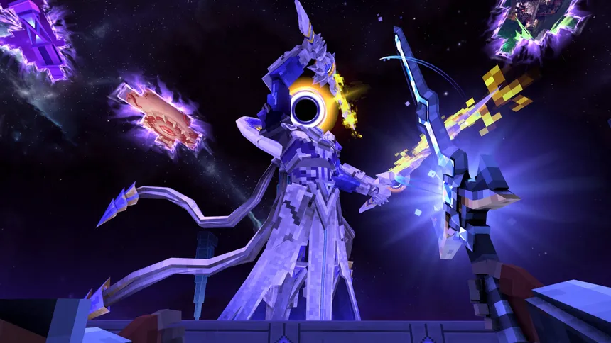 Скриншот 1 к игре Pixel Dungeon VR: CO-OP & Free Trial