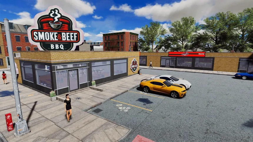 Скриншот 1 к игре Food Delivery Simulator 2026