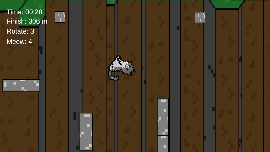 Скриншот 2 к игре Climbing with Silly Cat