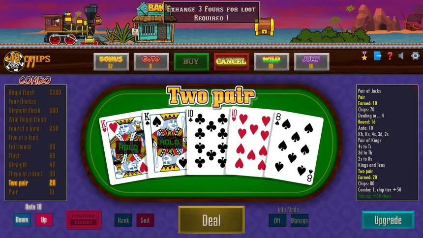 Скриншот 1 к игре Poker Train