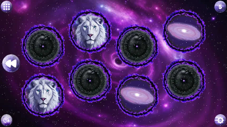 Скриншот 3 к игре Space Memory: Animals