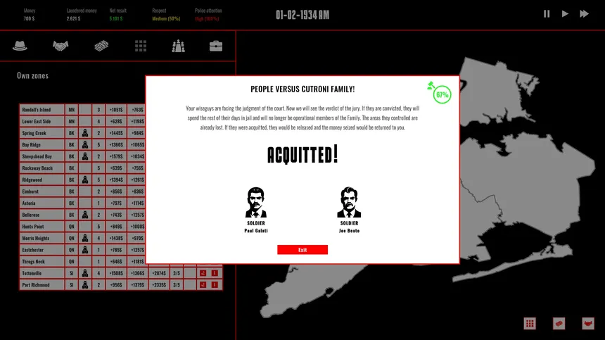Скриншот 8 к игре Wiseguys: The Commission