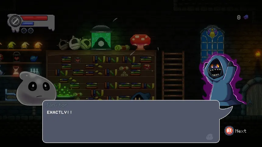 Скриншот 2 к игре Broken Hero: Slime Tower