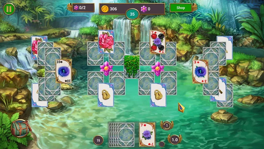 Скриншот 3 к игре Solitaire Quest: Love Blossoms