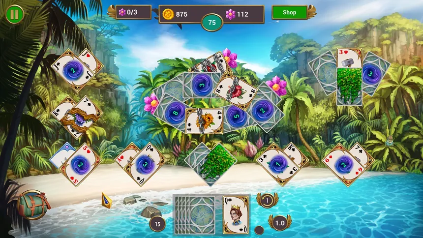 Скриншот 7 к игре Solitaire Quest: Love Blossoms