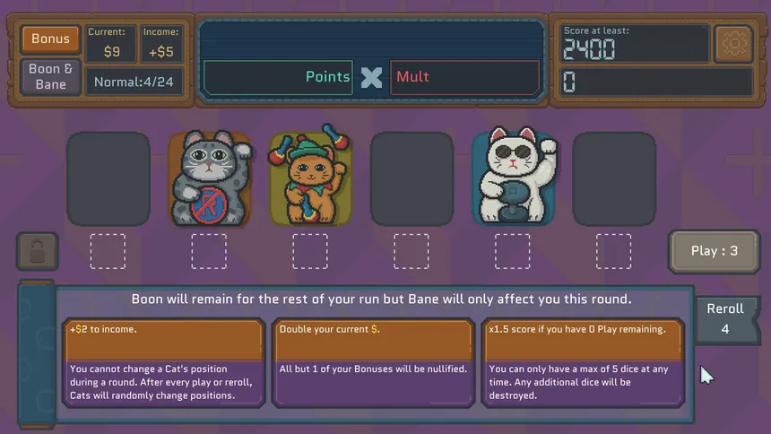 Скриншот 3 к игре Cats & Dice