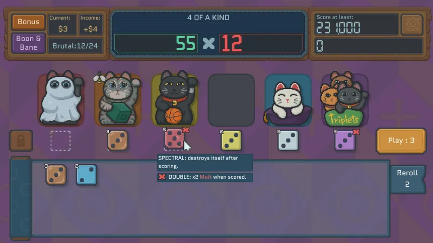Скриншот 6 к игре Cats & Dice