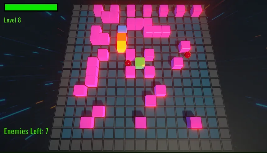 Скриншот 2 к игре Puzzle Block Defender